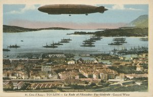 Flotte und Sperrballon in Toulon, Côte d
