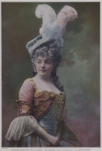 Gabrielle Rejane in der Titelrolle in La Montansier