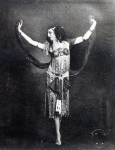 Ida Rubinstein in der Rolle der Salome