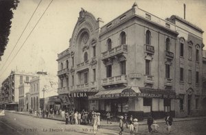 Italienisches Theater, Tunis, Tunesien von French Photographer