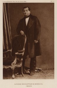 Jean Baptiste Boisduval, französischer Lepidopterologe und Botaniker (s/w Foto)