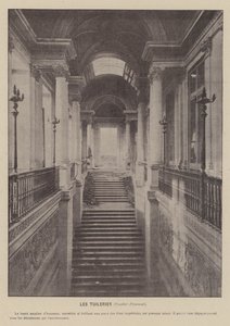 Die Kommune von Paris, Die Tuilerien, Ehrentreppe