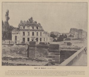 Die Kommune von Paris, Pont de Neuilly, Seite von Puteaux