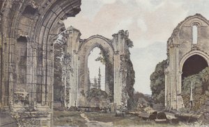 La Couronne, Ruinen der alten Abtei von French Photographer