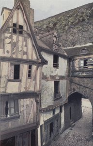 Laval, Porte Beucheresse und alte Häuser
