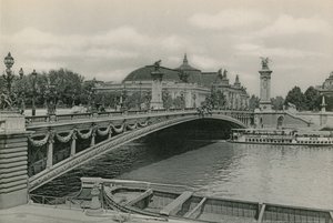Le Pont Alexandre III und der Grand Palais