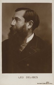 Léo Delibes, französischer Komponist (1836-1891)