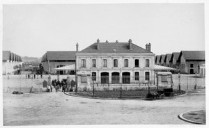 Märkte und Schlachthöfe der Villette - Fotografie, spätes 19. Jahrhundert
