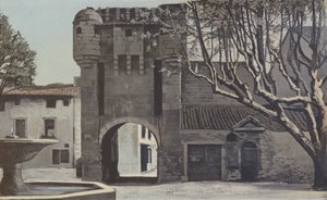 Monteux, Stadttor von French Photographer