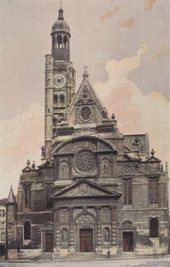 Paris, Eglise Saint-Etienne-du-Mont, Westfassade