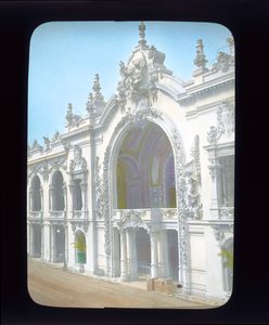 Pariser Ausstellung: Palast der dekorativen Künste, Paris, Frankreich, 1900 von French Photographer