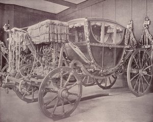 Paris: Königliche Kutsche, Musée Cluny von French Photographer
