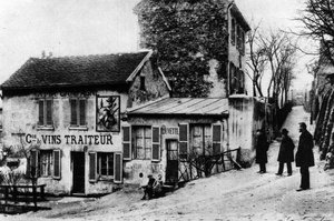 Paris: Cabaret des Assassins, Cabaret du Lapin Agile, Rue des Saules