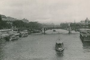 Perspective sur la Seine, le Pont des Saint-Pères von French Photographer