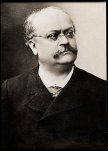 Porträt von Charles Lecocq (1832-1918), französischer Komponist von French Photographer