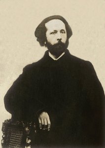 Porträt von Edouard Lalo (1823-1892), französischer Komponist. Fotografie, späte 19. Jahrhundert, Paris. von French Photographer
