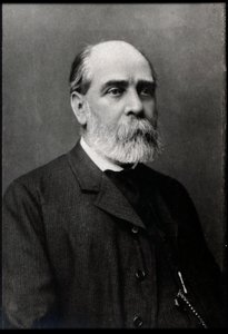 Porträt von Hector Malot (1830-1907), französischer Schriftsteller von French Photographer