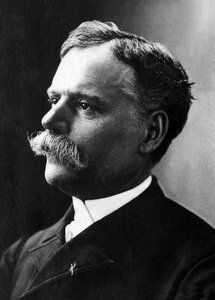 Porträt von Jules Cheret (1836-1932), französischer Maler und Karikaturist von French Photographer