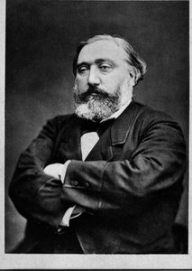 Porträt von Leon Gambetta (1838-1882), französischer Staatsmann von French Photographer
