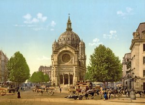 Saint-Augustin, Paris, veröffentlicht um 1900 von French Photographer
