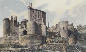 Saint-Front, Schloss Bonaguil, Gesamtansicht SW