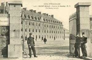 Saint-Malo, Frankreich, Kaserne von Rocabey