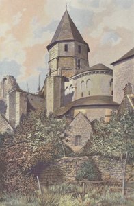 Saint-Robert, Kirche, Gesamtansicht Nordosten