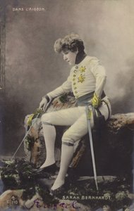 Sarah Bernhardt, französische Bühnen- und Filmschauspielerin von French Photographer