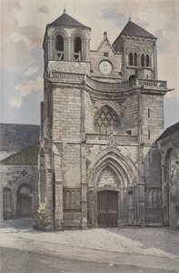 Souvigny, Eglise, Westfassade