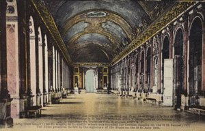 Der Spiegelsaal, Schloss Versailles von French Photographer