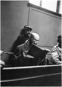 Der Prozess von Henri Desire Landru (1869-1922) 20. November 1921 von French Photographer