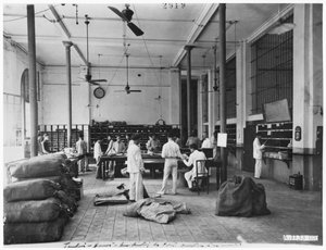 Das Postamt in Hanoi, ca. 1920