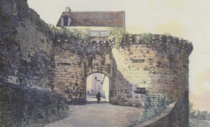 Vezelay, Porte Neuve, Außenseite zur Stadt