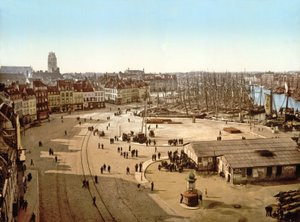 Blick auf den Hafen von Dunkerque