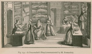 Ein Schneiderladen (mitgeteilt von M. Bonnardot) von French School