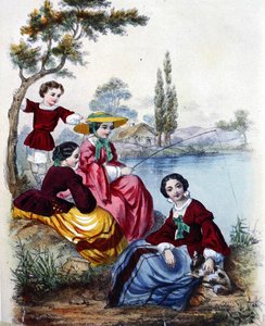 Eine Angelpartie von French School