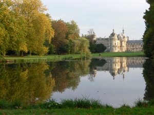 Ansicht des Schlosses von French School