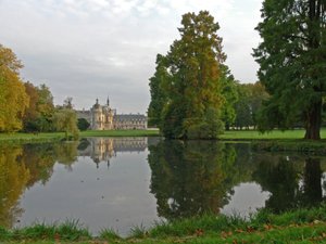Ansicht des Schlosses von French School