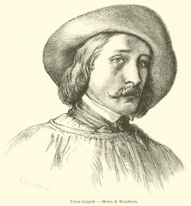 Adrien Guignet (Gravur) von French School