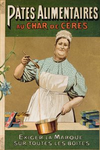 Werbung für Au Char de Ceres Pasta, ca. 1900 von French School