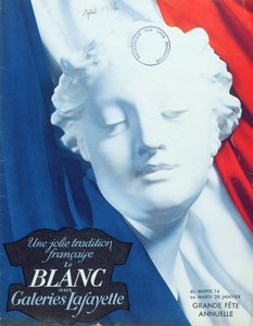 Werbung für den Januarausverkauf bei 