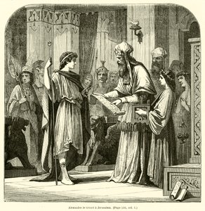 Alexander der Große in Jerusalem