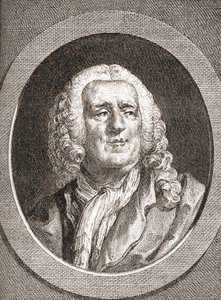 Alexis Piron, 1689-1773. Französischer Epigrammatiker und Dramatiker. Aus Les Heures Libres veröffentlicht 1908. von French School