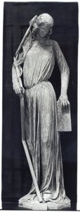 Allegorische Figur der Synagoge, vom Südquerhausportal der Kathedrale, ca. 1230