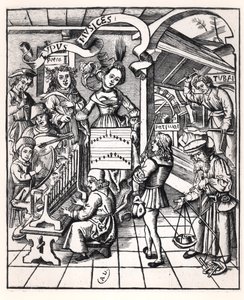 Allegorie der Musik von French School