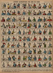 Alphabetische Lotterie der Pariser Rufe