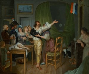 Die Hingabe eines Amputierten an das Vaterland von French School