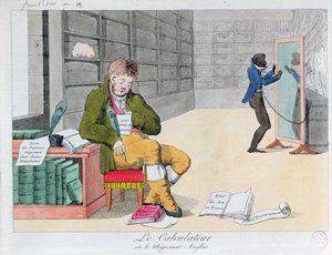 Anti-englische Karikatur, ca. 1803