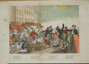 Erscheinung des Großen Kometen im Jahr 1811
