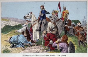 Ankunft der Kreuzfahrer vor Jerusalem (1099)